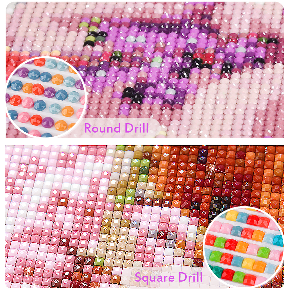 Full Square Round Diamond Pain - Embroidery Viewer avis et prix