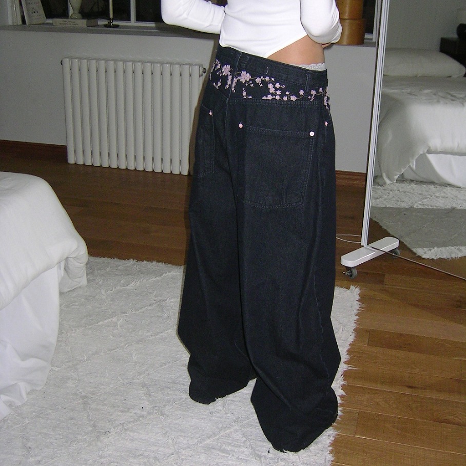 Sakura Embroidery High Waist W - Embroidery Jeans Sakura avis et prix