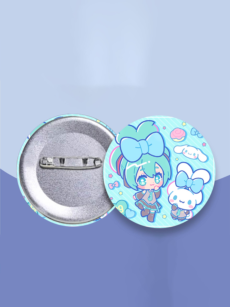 New Anime Hatsunes Miku Badge  - Embroidery Simple avis et prix