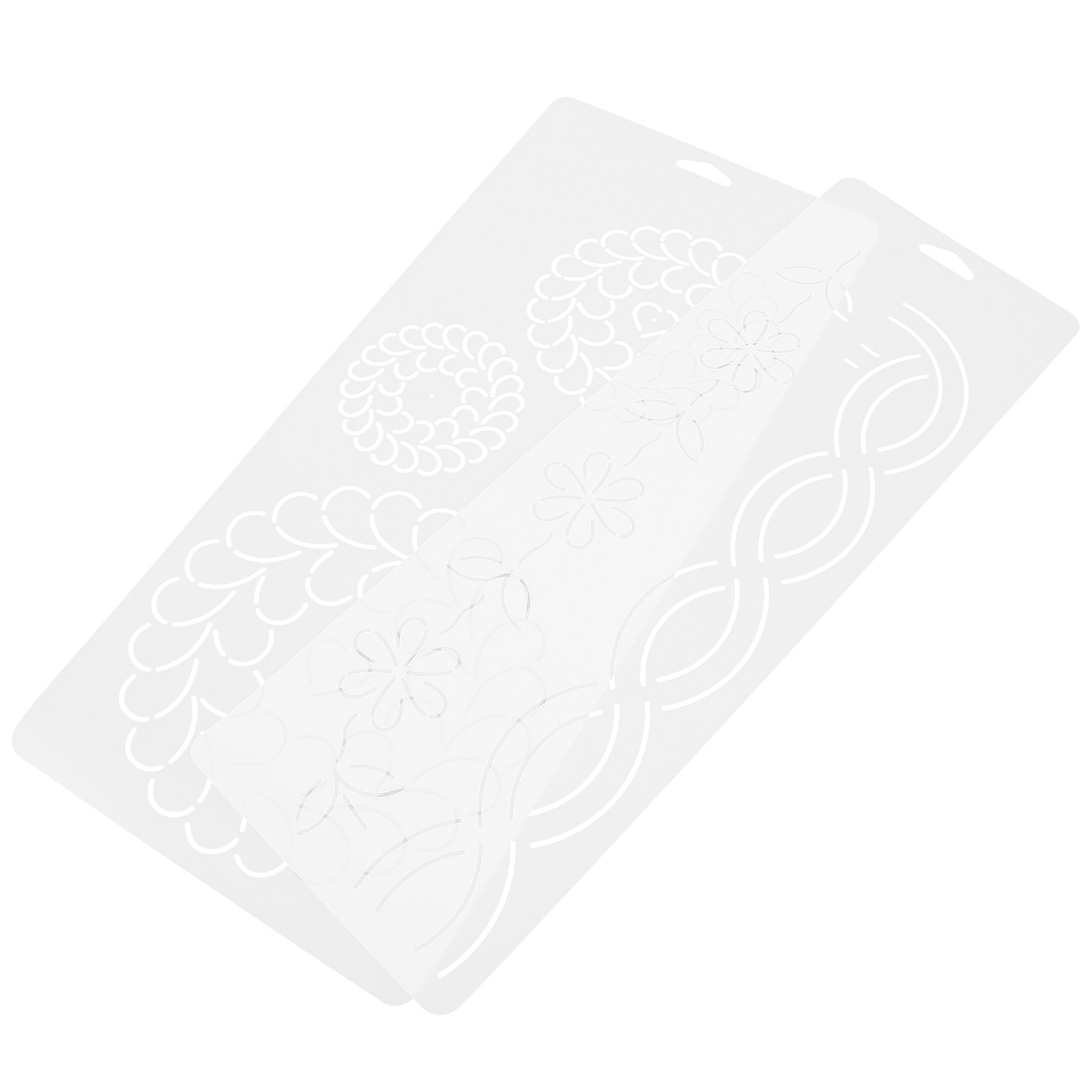 2Pcs Quilting Templates Set Tr - Embroidery Quilting avis et prix