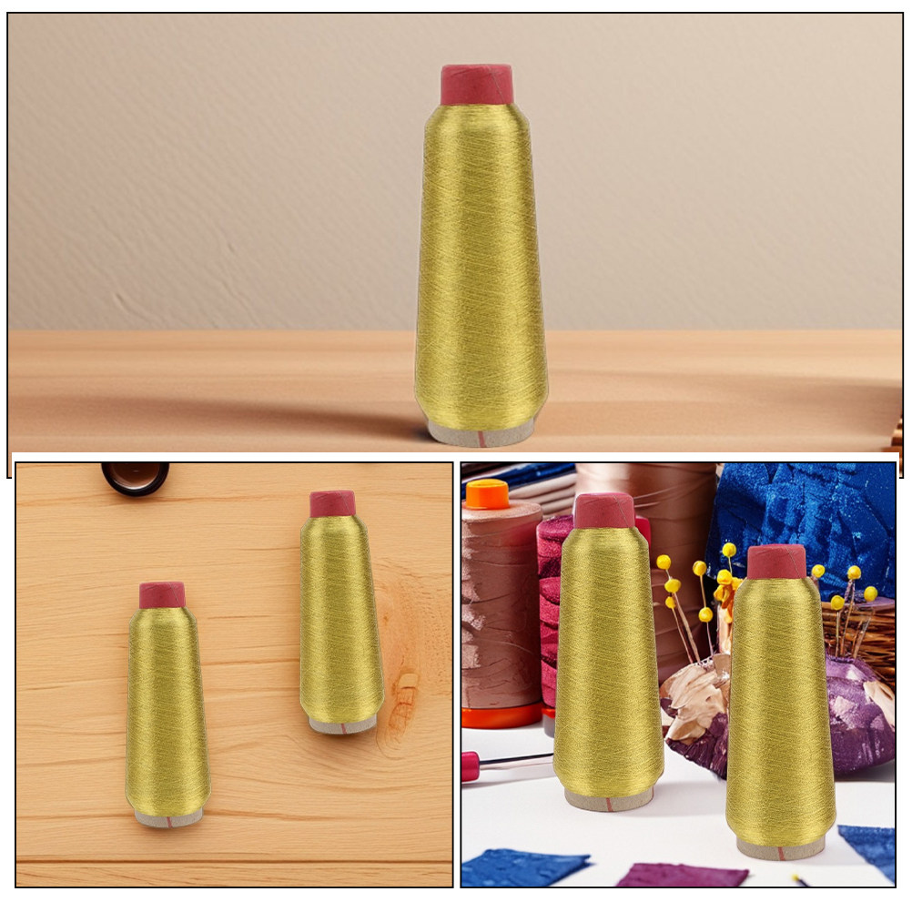 2 Rolls Premium Golden Metalli - Embroidery Quilting avis et prix