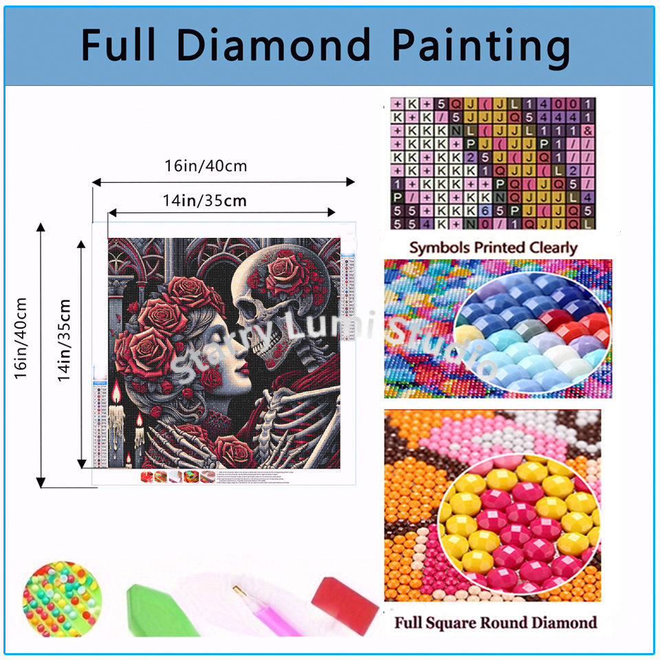 5D Diamond Painting Gothic Lad - Embroidery Rose avis et prix