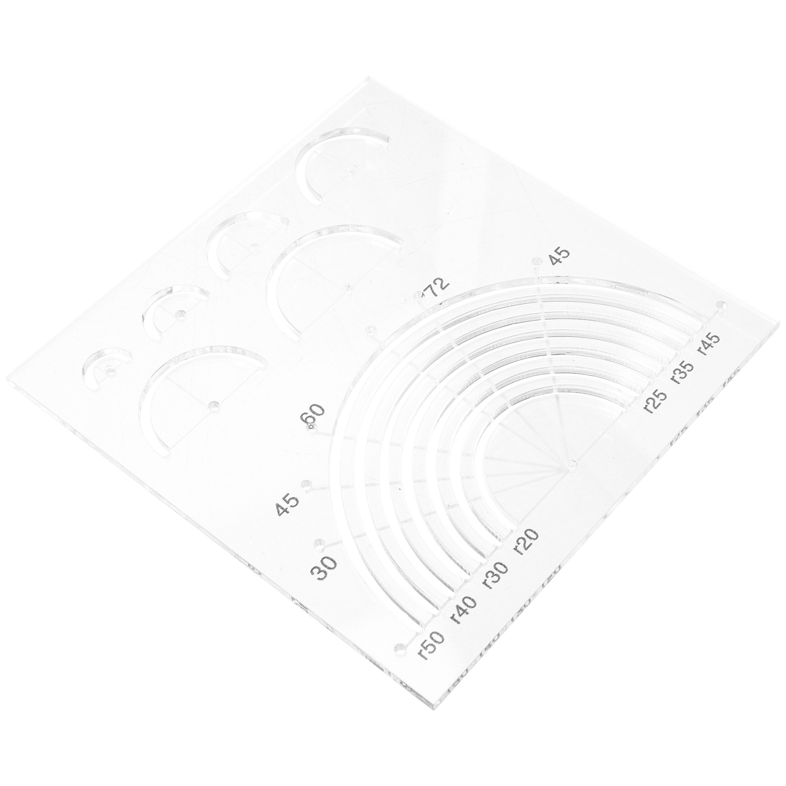Clear Acrylic Quilting Templat - Embroidery Quilting avis et prix