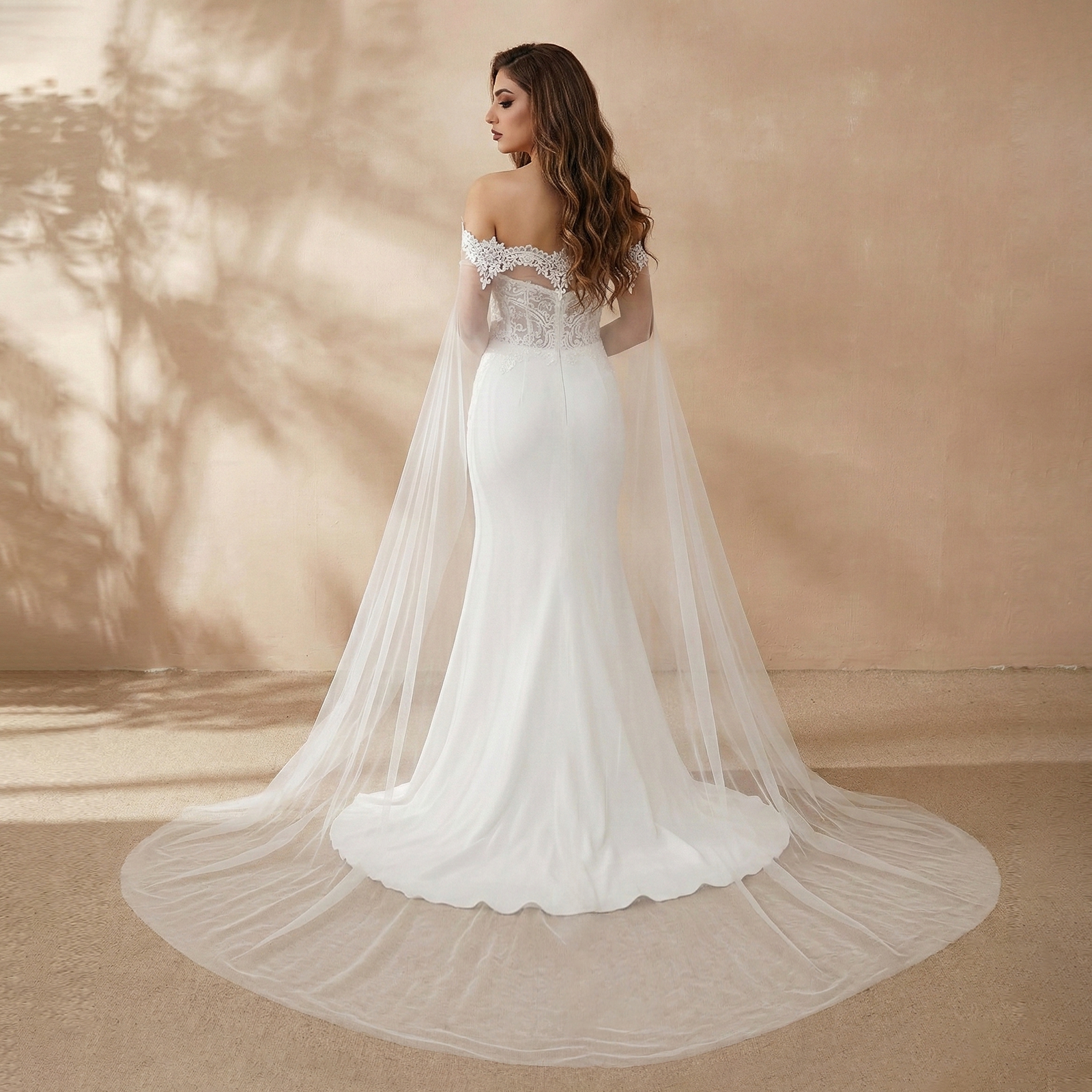 TOPQUEEN G36 Bridal Shawl Sexy - Embroidery Veil avis et prix