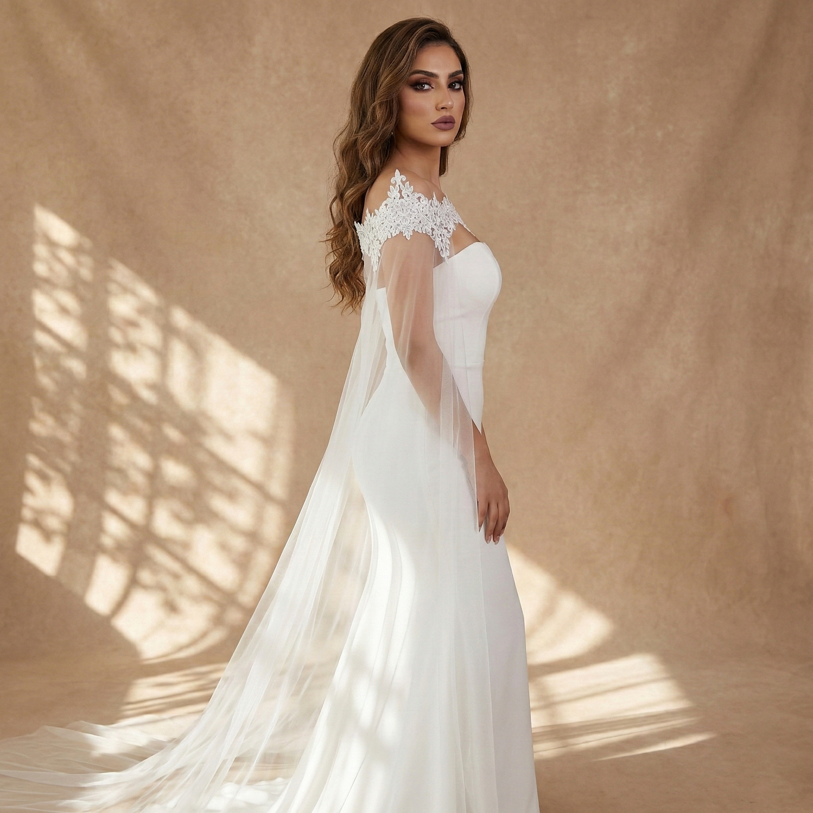 TOPQUEEN G36 Bridal Shawl Sexy - Embroidery Veil avis et prix