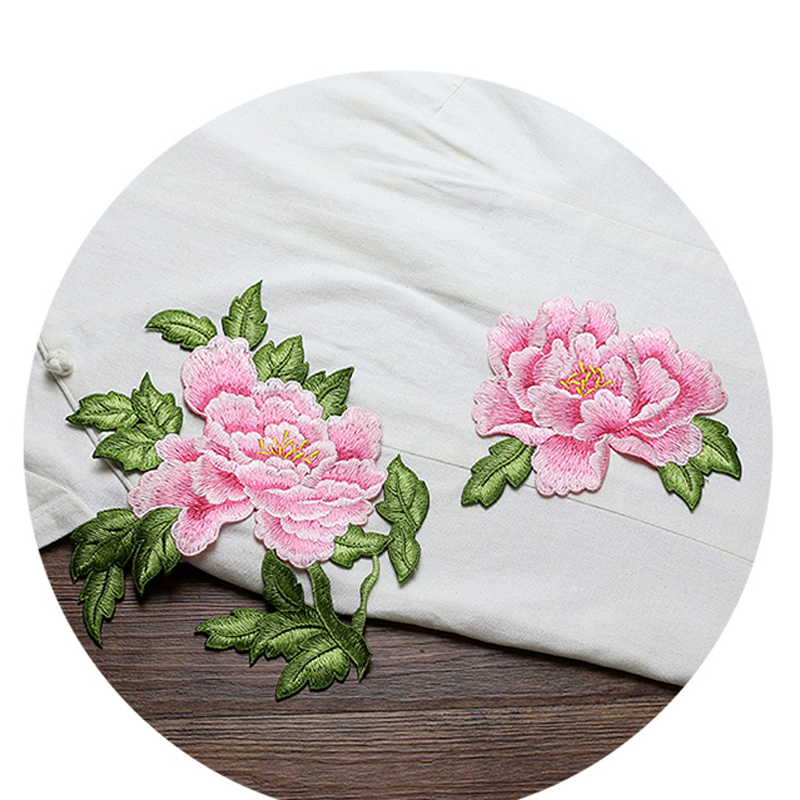 1 Pair Red Pink Yellow Embroid - Embroidery Yellow Flower avis et prix