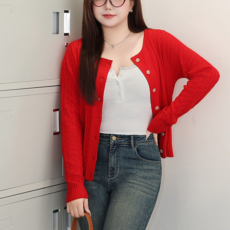 Fashion Plus Size Women's Swea - Embroidery Cardigan avis et prix