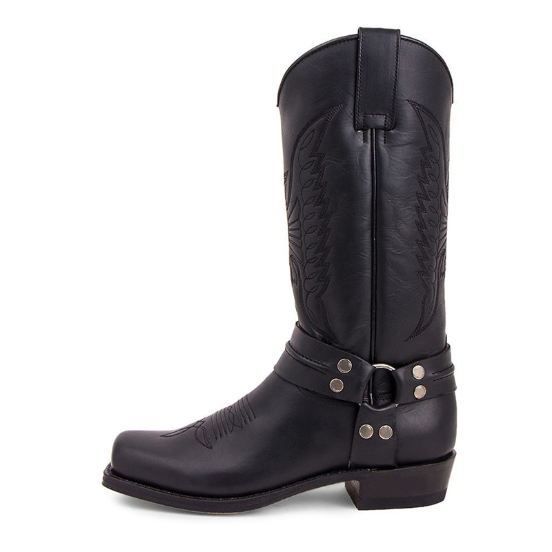New Men's Motorcycle Boots Fas - Embroidery Youtube avis et prix