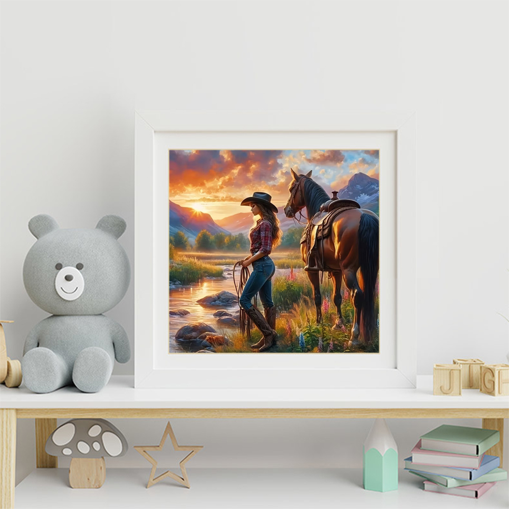 Momoart Diamond Embroidery Wom - Embroidery Horse avis et prix