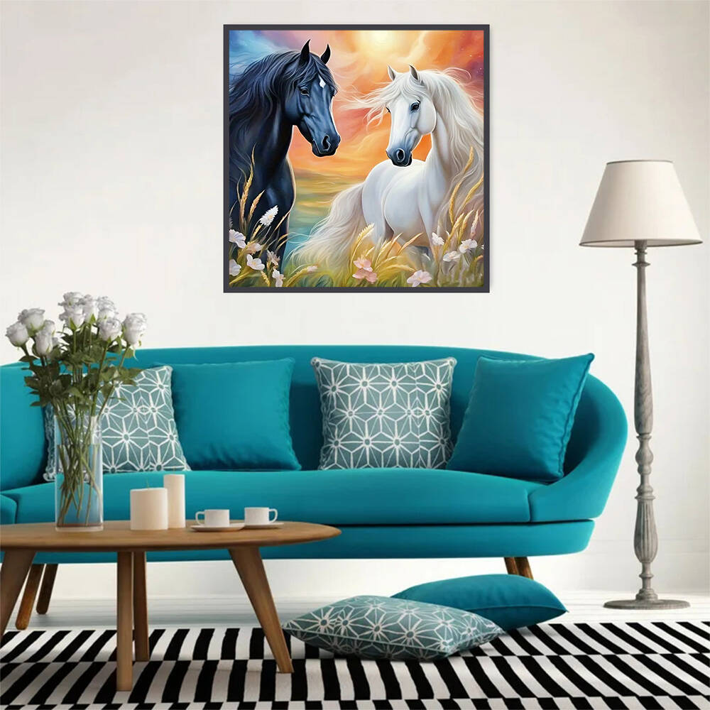 HUACAN New Collection Diamond  - Embroidery Horse avis et prix