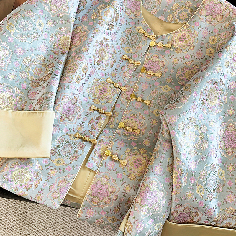 New Chinese Style Lady Small r - Embroidery Cardigan avis et prix