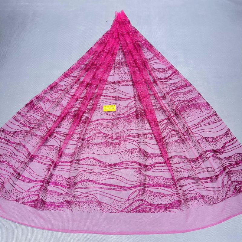 10 Yards Rose Red Fadhion Afri - Embroidery Rose avis et prix