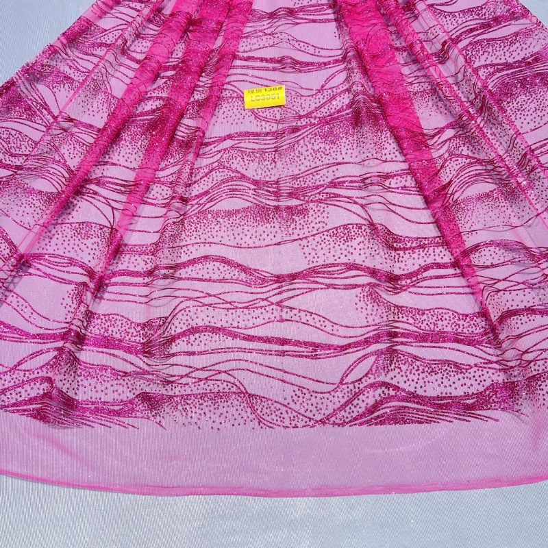 10 Yards Rose Red Fadhion Afri - Embroidery Rose avis et prix