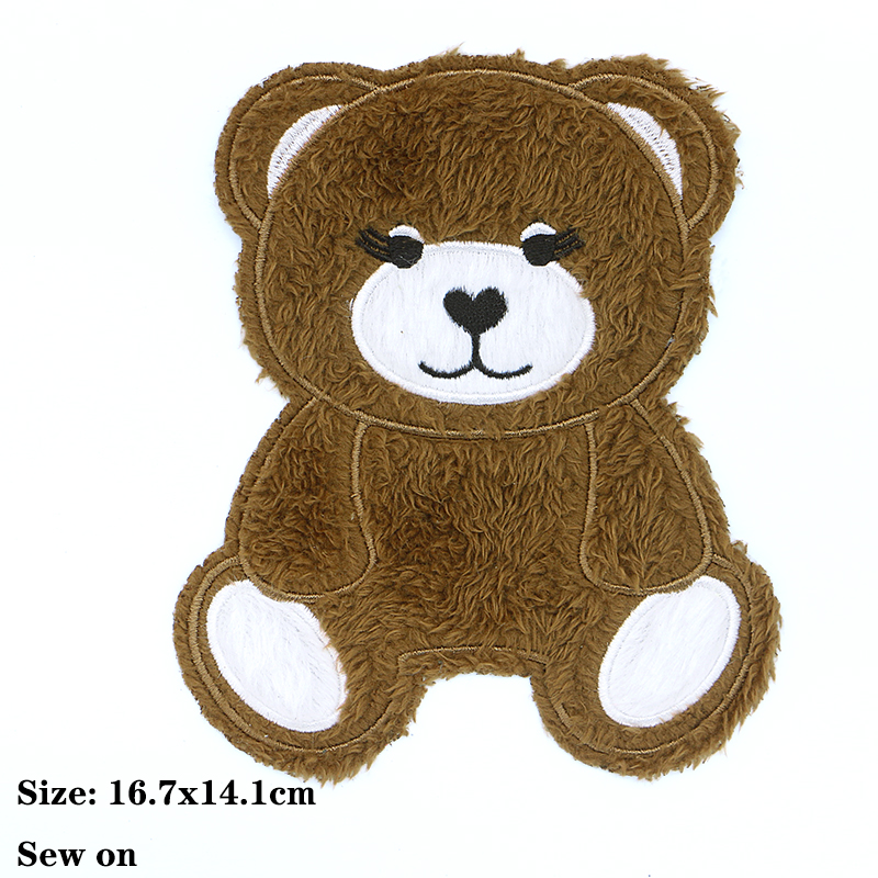 Cute White Brown Bear Glasses  - Embroidery Viewer avis et prix