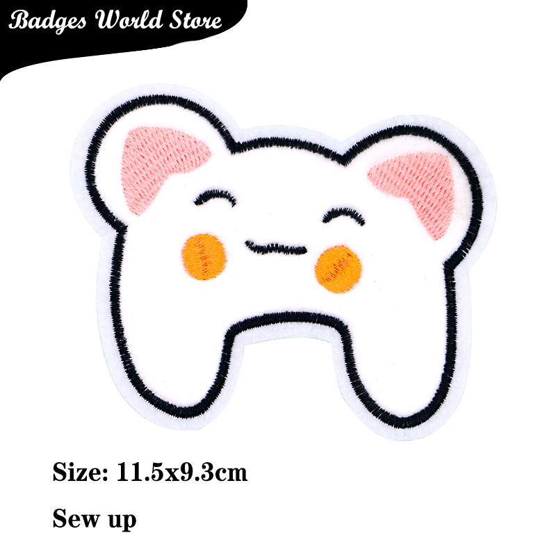 Cute White Brown Bear Glasses  - Embroidery Viewer avis et prix
