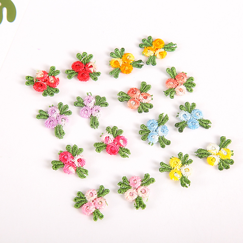 50 PCS Embroidery Water-solubl - Embroidery Yellow Flower avis et prix