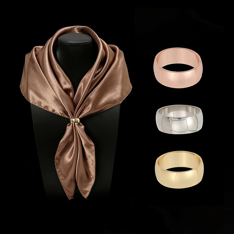 Fashion Metal Scarf Buckle But - Embroidery Simple avis et prix