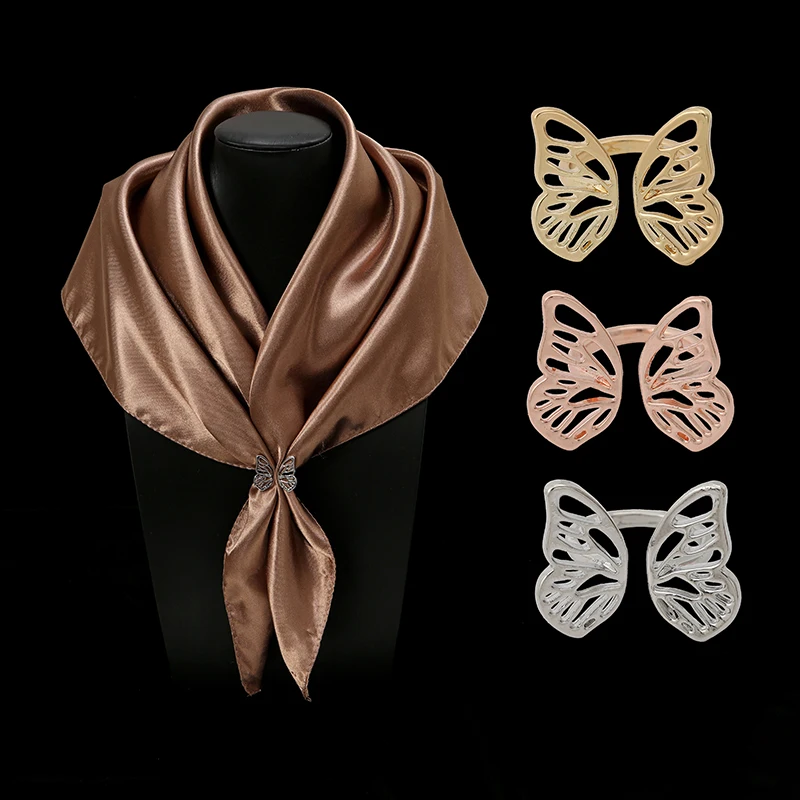 Fashion Metal Scarf Buckle But - Embroidery Simple avis et prix