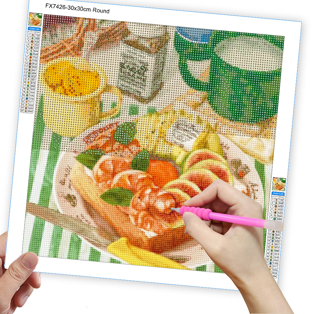 5D DIY Cake Dessert Diamond Pa - Embroidery X Stitch avis et prix