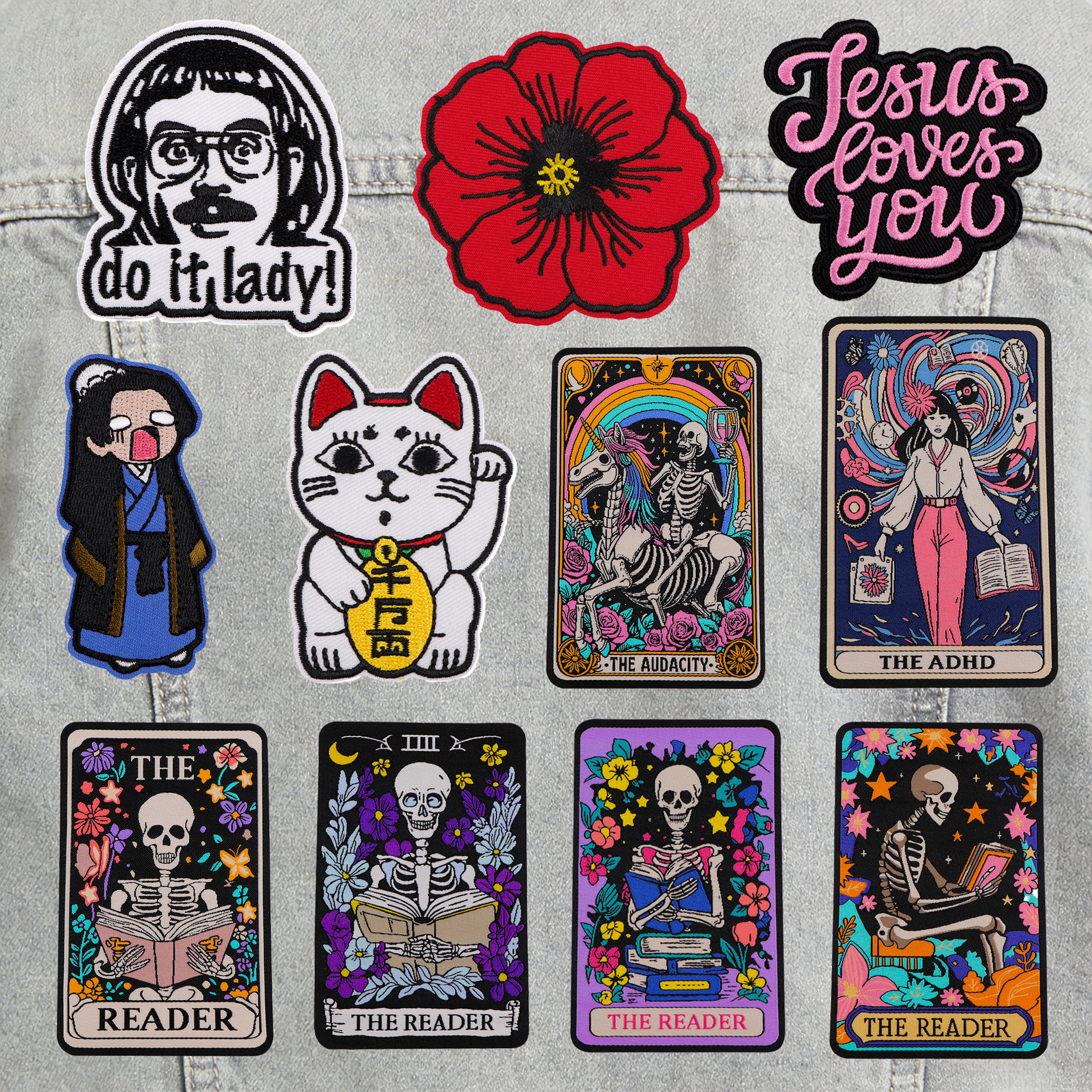 Do It Lady ADHD Quotes Patch I - Embroidery Viewer avis et prix