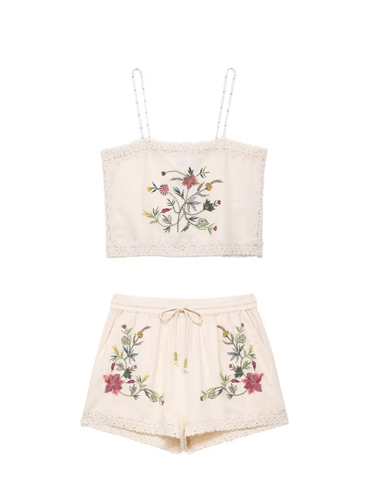 HH Summer Women Shorts Suit Sl - Embroidery Uniforms avis et prix