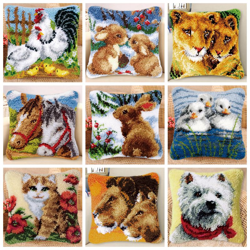Rabbit Horse Latch Hook Kits S - Embroidery Horse avis et prix