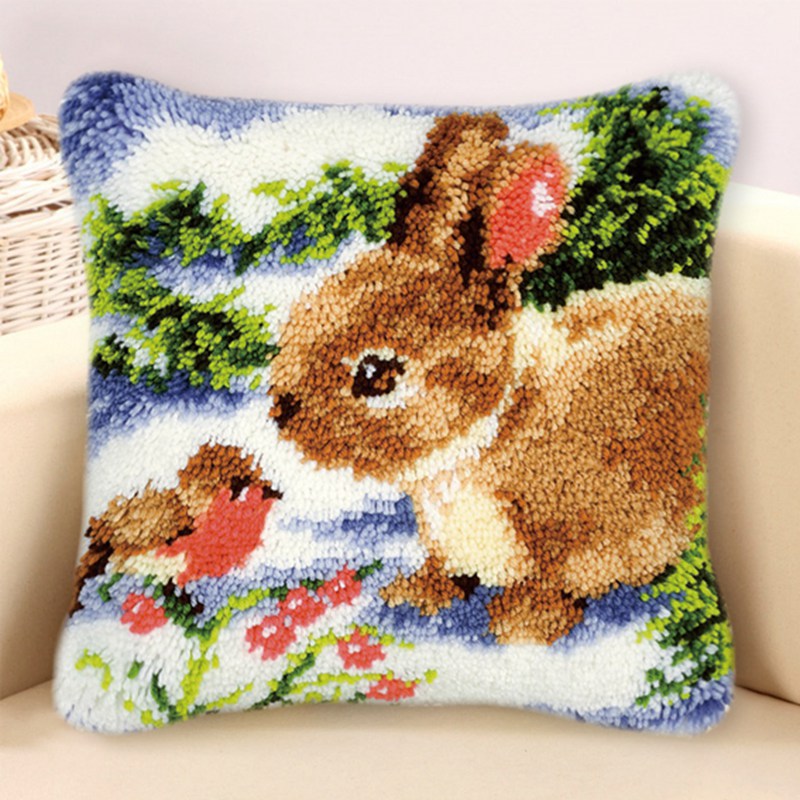 Rabbit Horse Latch Hook Kits S - Embroidery Horse avis et prix