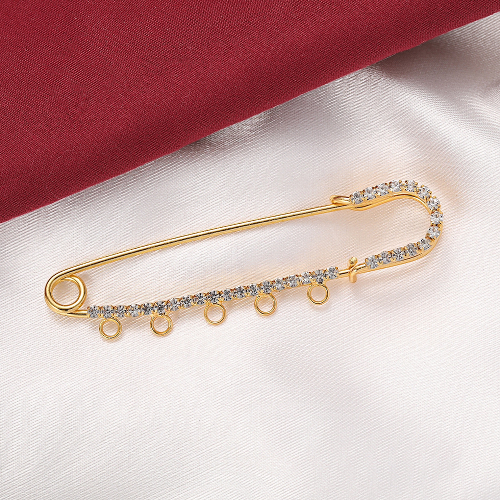 5pcs Rhinestone Charms Safety  - Embroidery Simple avis et prix