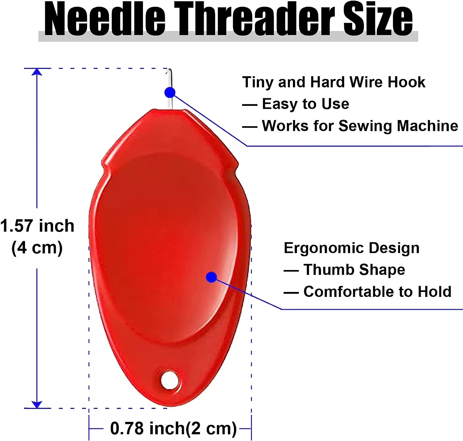 10pcs/lot DIY Threader Elderly - Embroidery Converter avis et prix