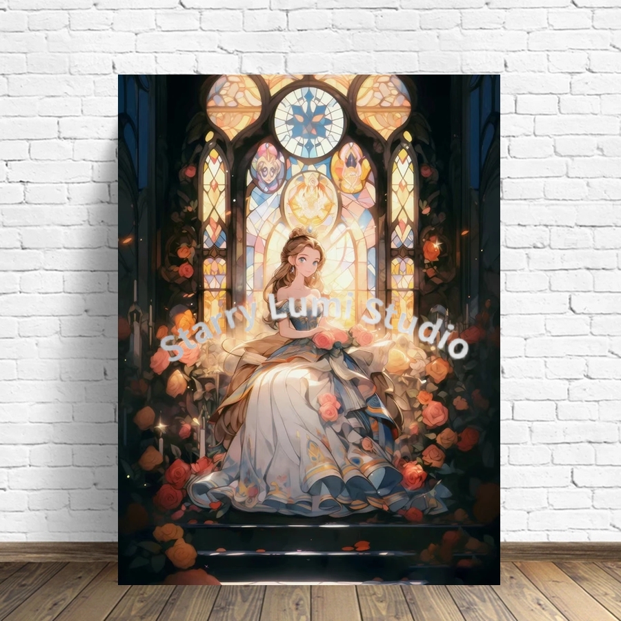 Cute Cinderella Castle 5D Full - Embroidery X Stitch avis et prix