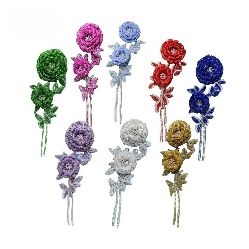 NEW Multicolor Handmade Beaded - Embroidery Rose avis et prix