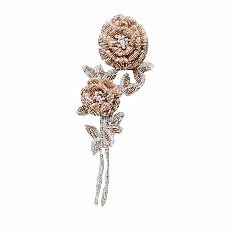 NEW Multicolor Handmade Beaded - Embroidery Rose avis et prix
