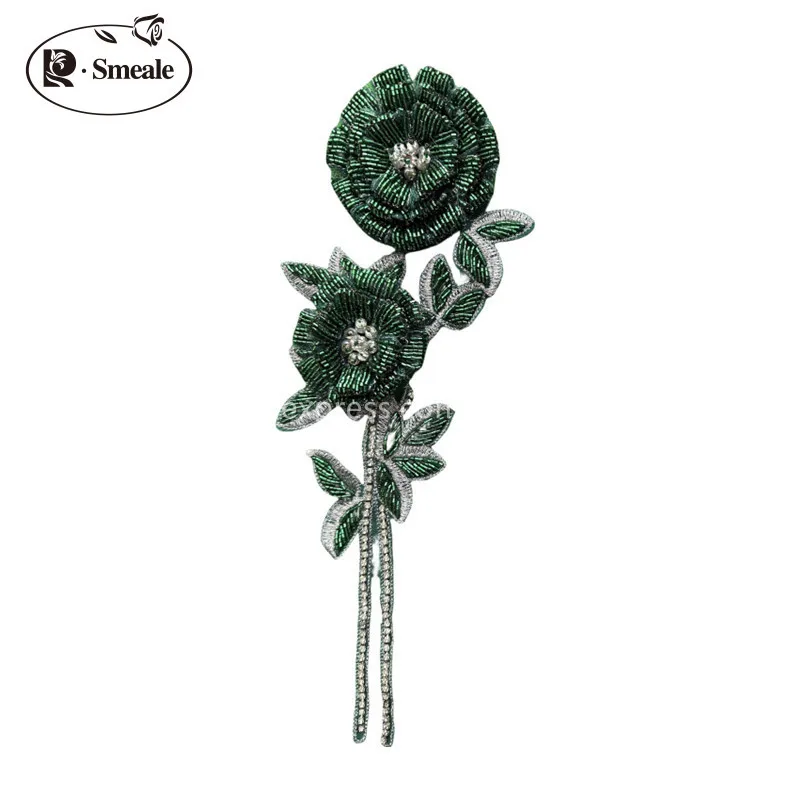 NEW Multicolor Handmade Beaded - Embroidery Rose avis et prix