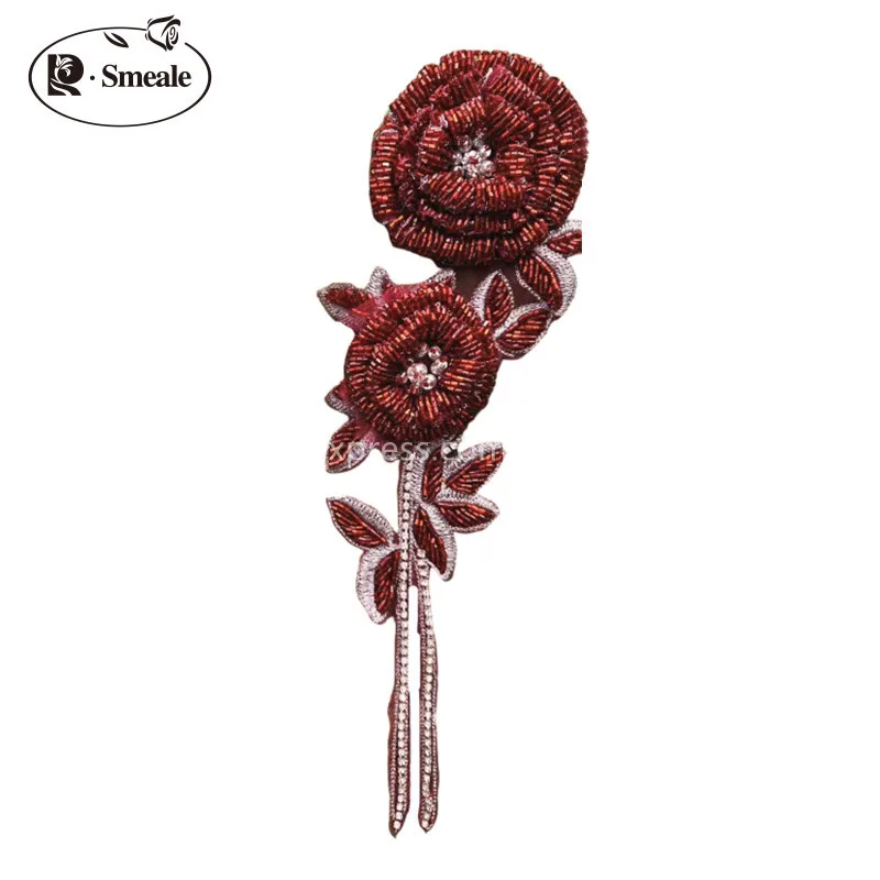 NEW Multicolor Handmade Beaded - Embroidery Rose avis et prix