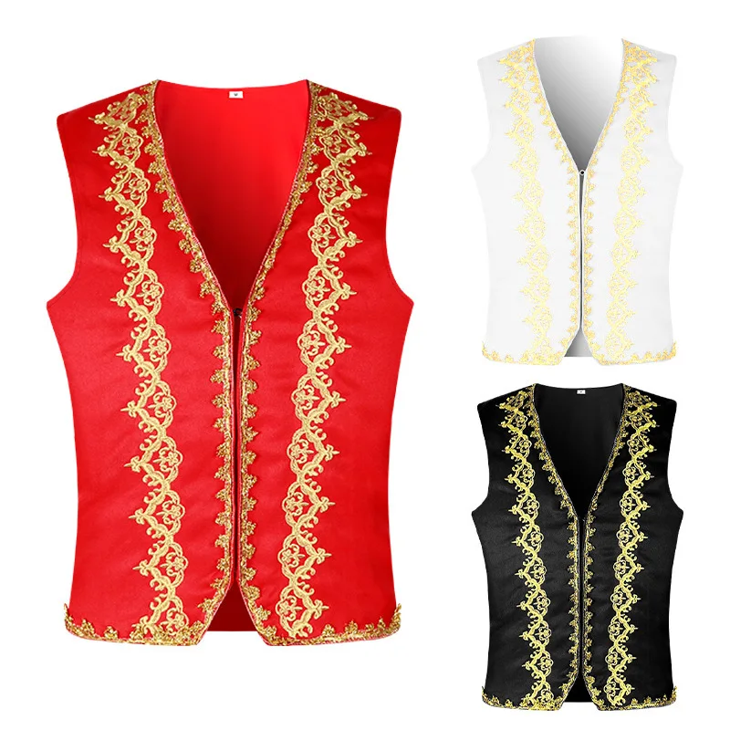 Medieval Gold Embroidery Baroq - Embroidery Vest avis et prix