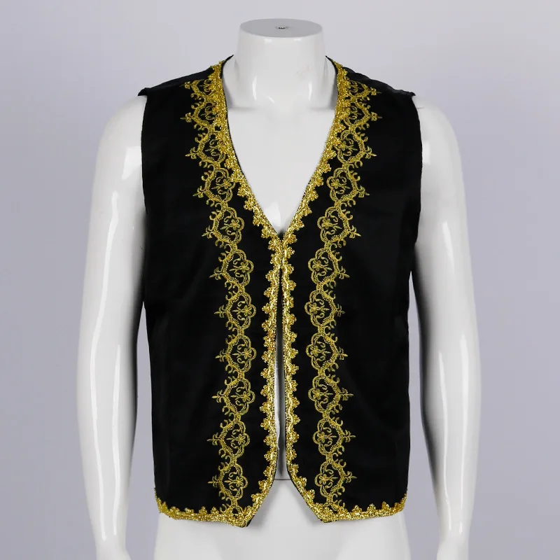 Medieval Gold Embroidery Baroq - Embroidery Vest avis et prix