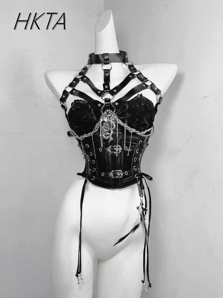 Dark Style Goth Metal Chain Wa - Embroidery Youtube avis et prix