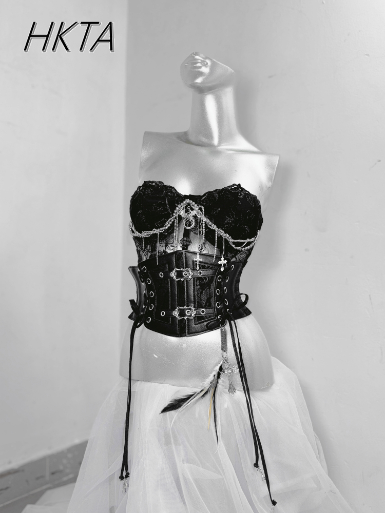 Dark Style Goth Metal Chain Wa - Embroidery Youtube avis et prix