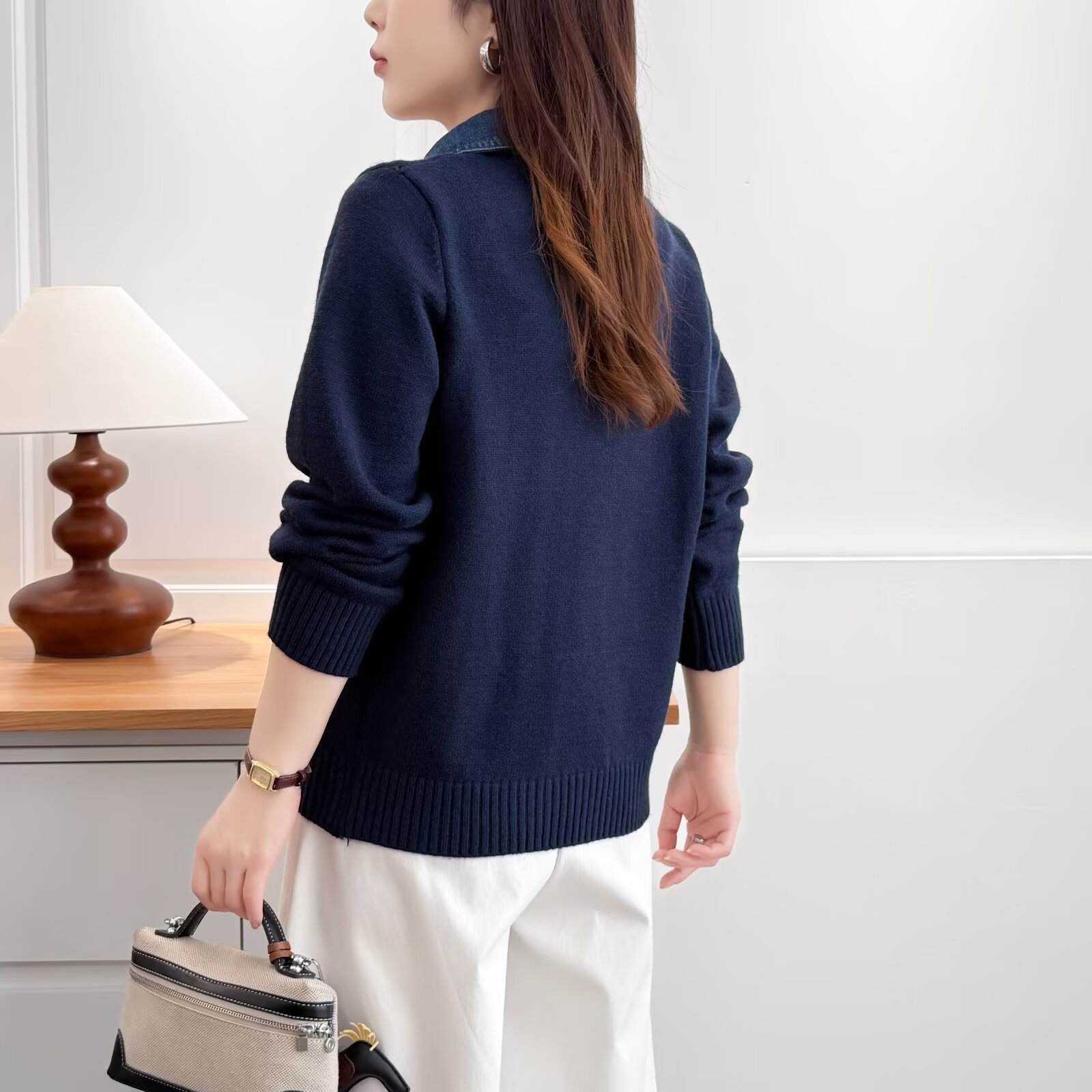 XXXXL Fashion Plus Size Women' - Embroidery Cardigan avis et prix