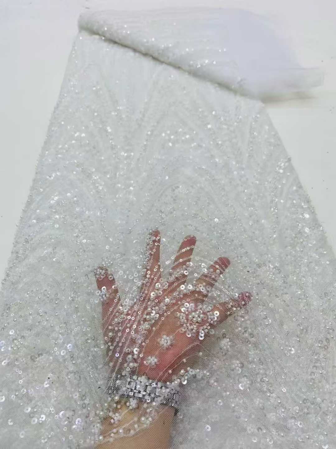 2026 African Nigerian High-Qua - Embroidery Net Fabric avis et prix