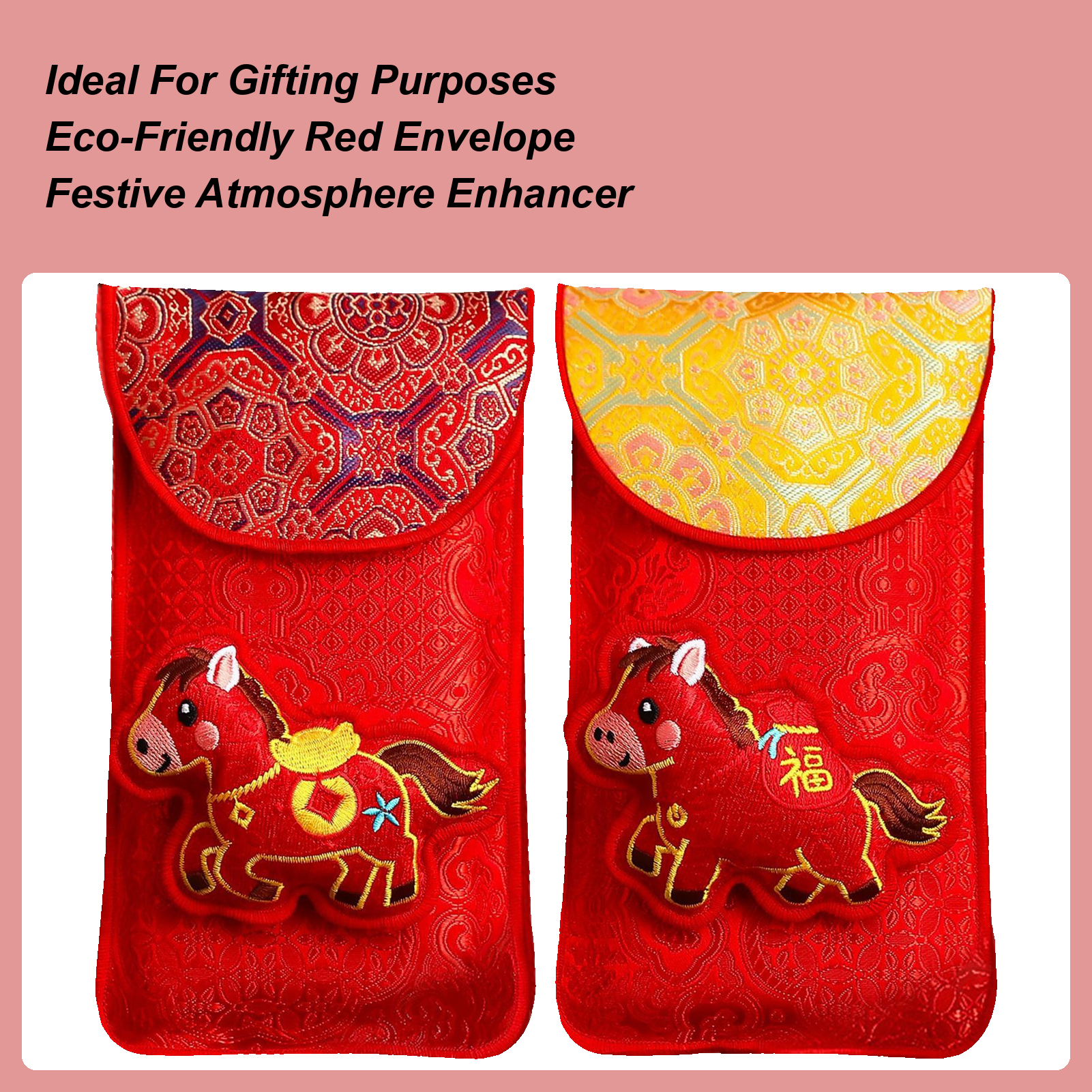Year Of The Horse Embroidered  - Embroidery Horse avis et prix