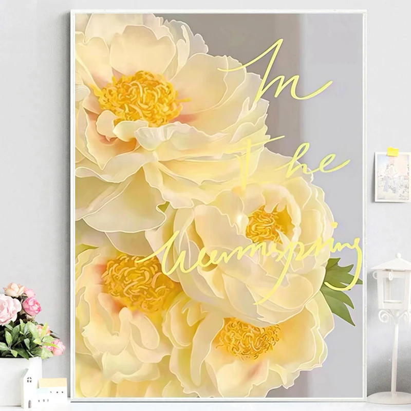 Yellow Flowers 5D Diamond Pain - Embroidery Yellow Flower avis et prix