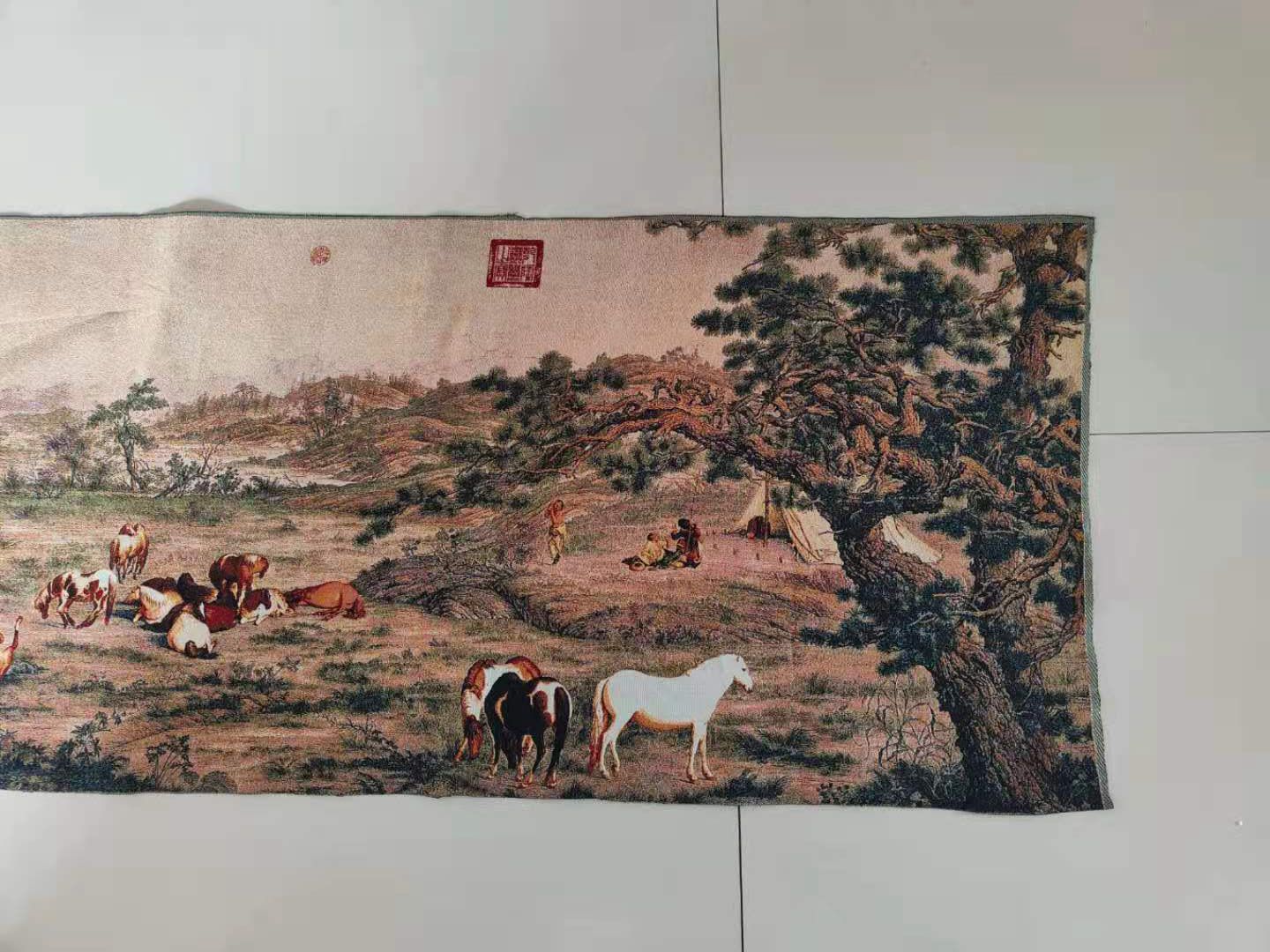 5M Super size Chinese Folk Sil - Embroidery Horse avis et prix