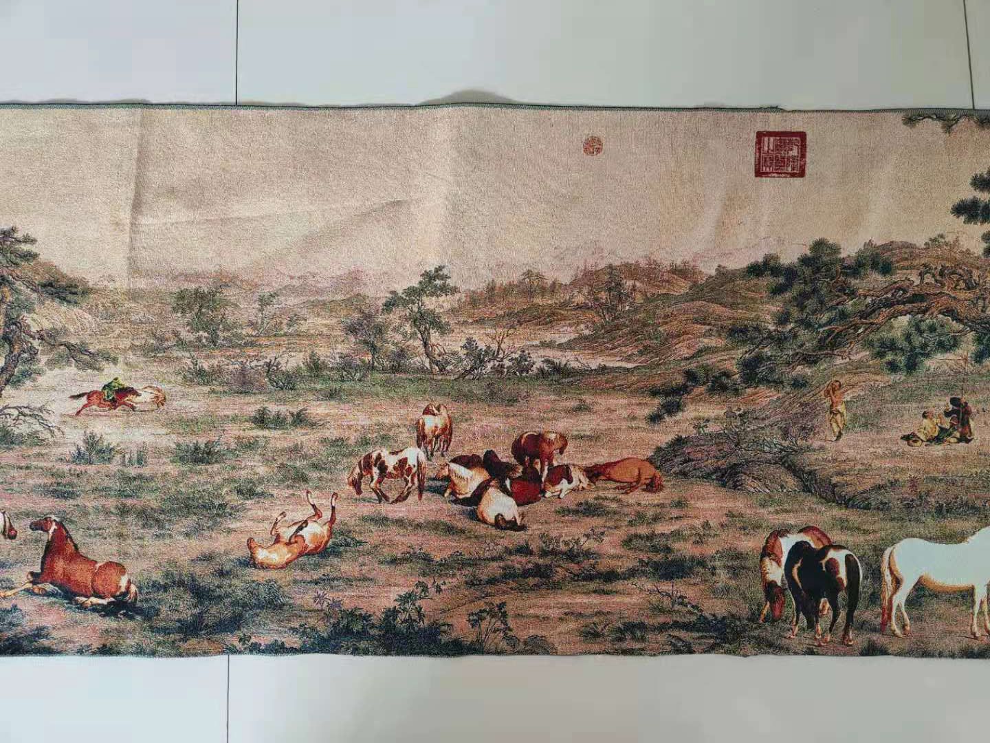 5M Super size Chinese Folk Sil - Embroidery Horse avis et prix