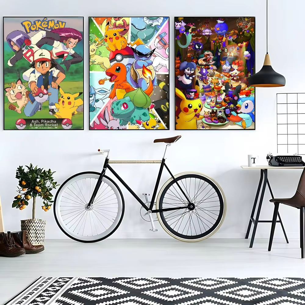 1pc frameless Cartoon Pokemon  - Embroidery X Stitch avis et prix
