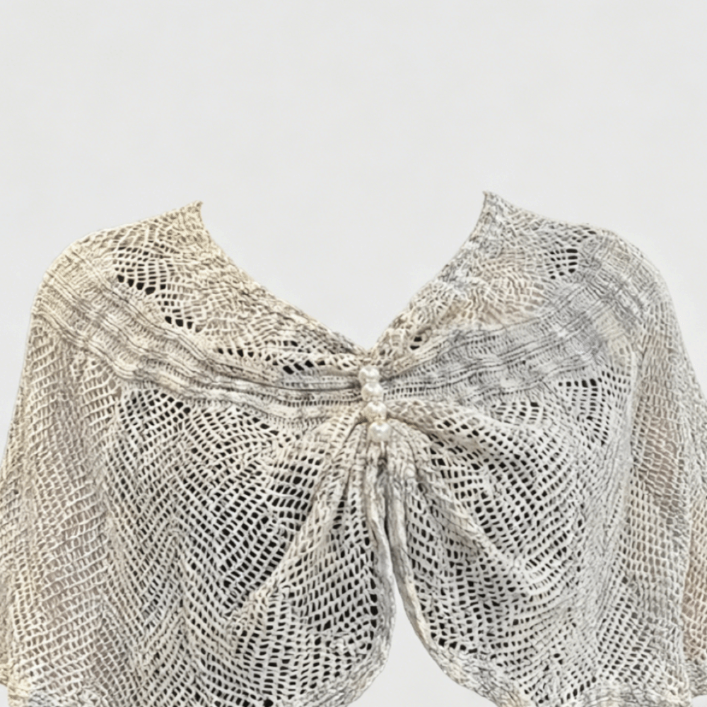 Pullover Style Crochet Shawl P - Embroidery Simple avis et prix