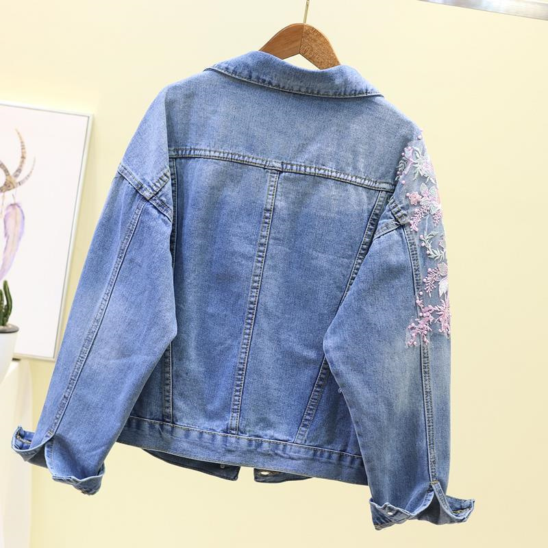 2022 New Embroidery Denim Shor - Embroidery Jeans Sakura avis et prix