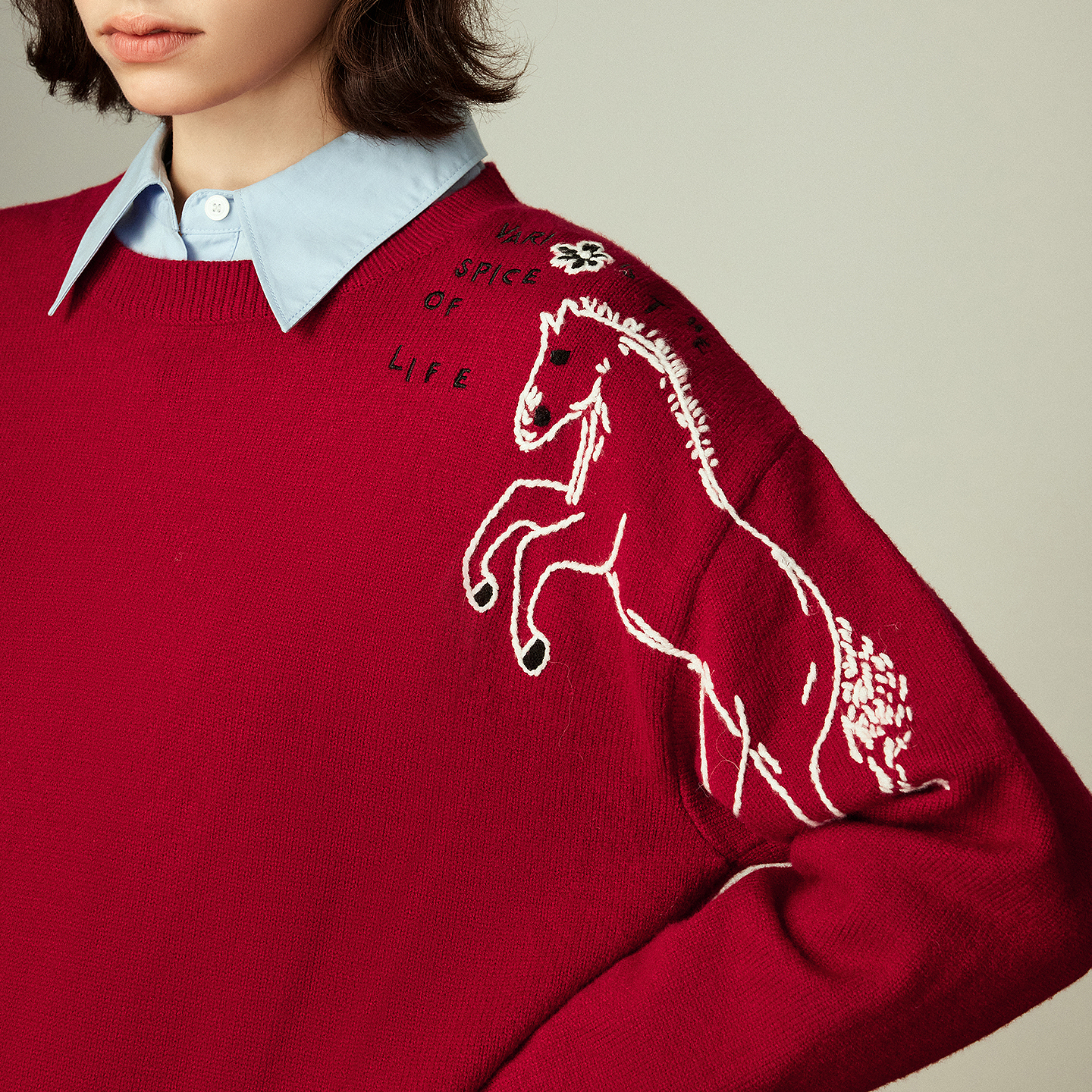 TOYOUTH Women's Arctic Fleece  - Embroidery Horse avis et prix