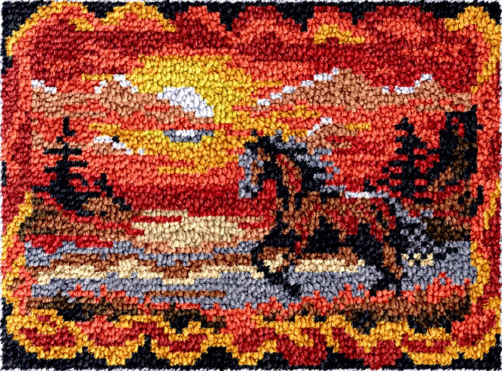 Horse DT2395 Embroidery Canvas - Embroidery Horse avis et prix