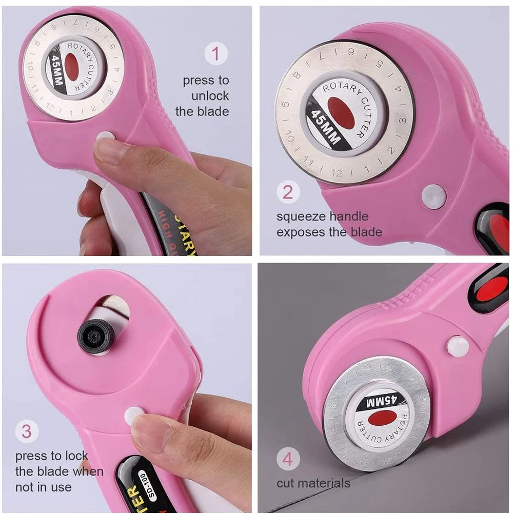 5mm Rotary Cutter with 5pcs Re - Embroidery Converter avis et prix